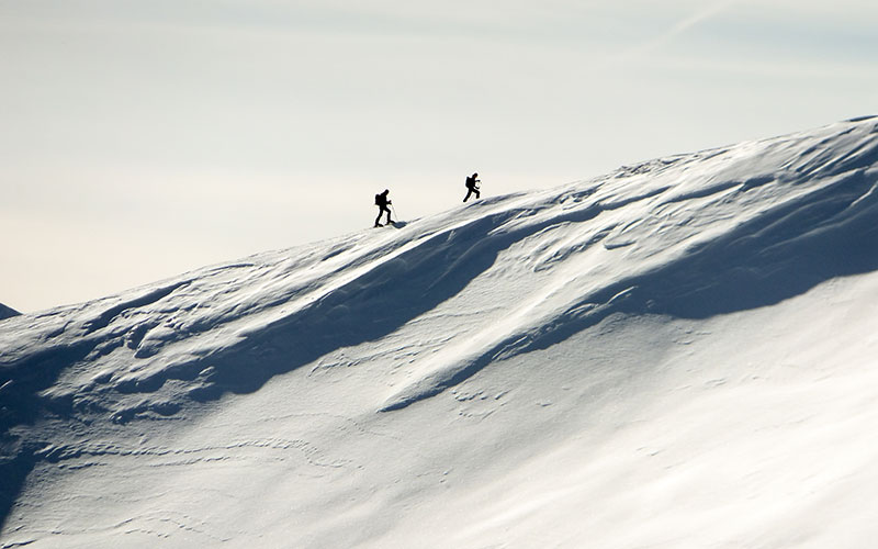 Headerbild 2 Skitourengeher