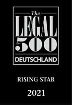 Badge Legal 500 Auszeichnung